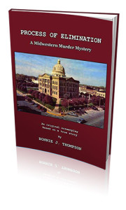 Book cover: "Process of Elimination" mystery novel.
