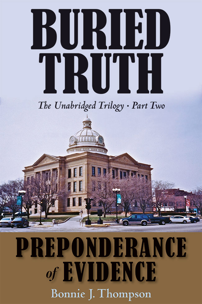 A front cover for the Part Two of Buried Truth book