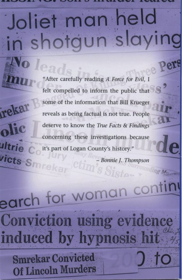 A back cover for the Truth Facts & Findings book
